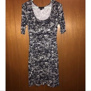 Attention Patterned Dress w/ Pockets